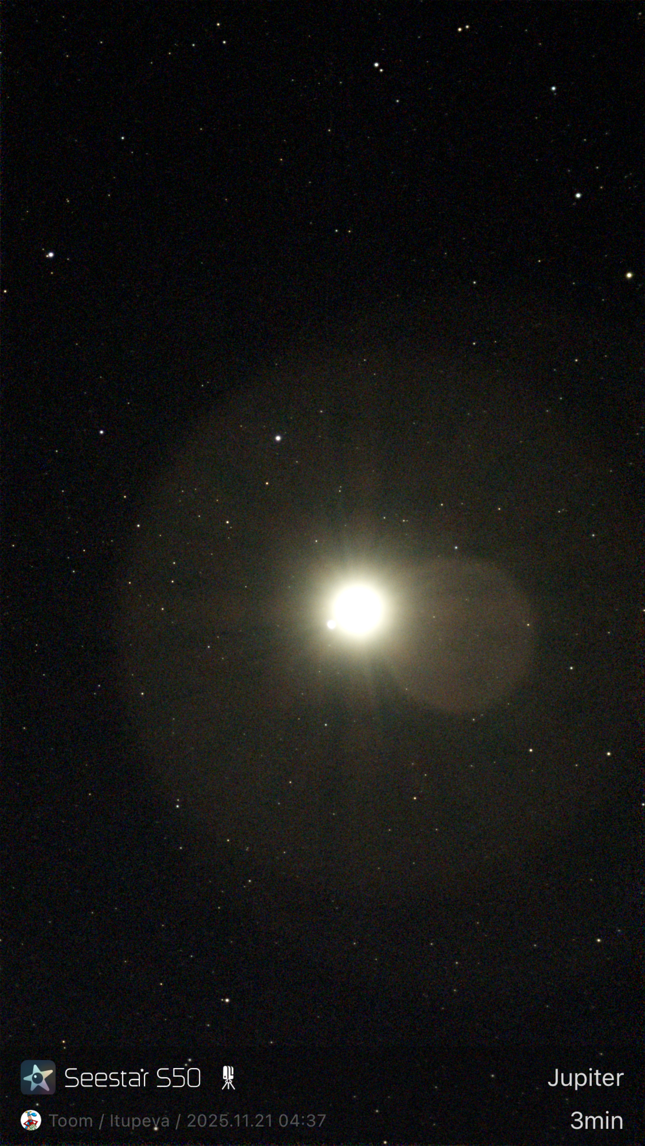 Stacked 16 Jupiter 10.0s IRCUT 20251121 043749