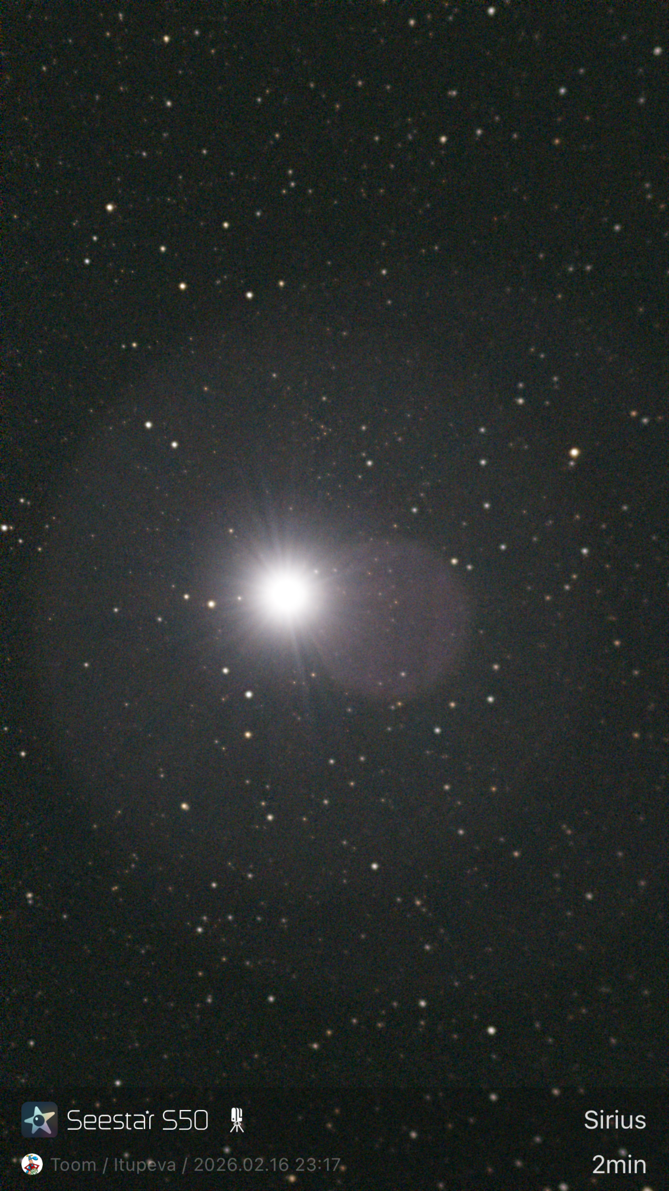 Stacked 19 Sirius 5.0s IRCUT 20260216 231753