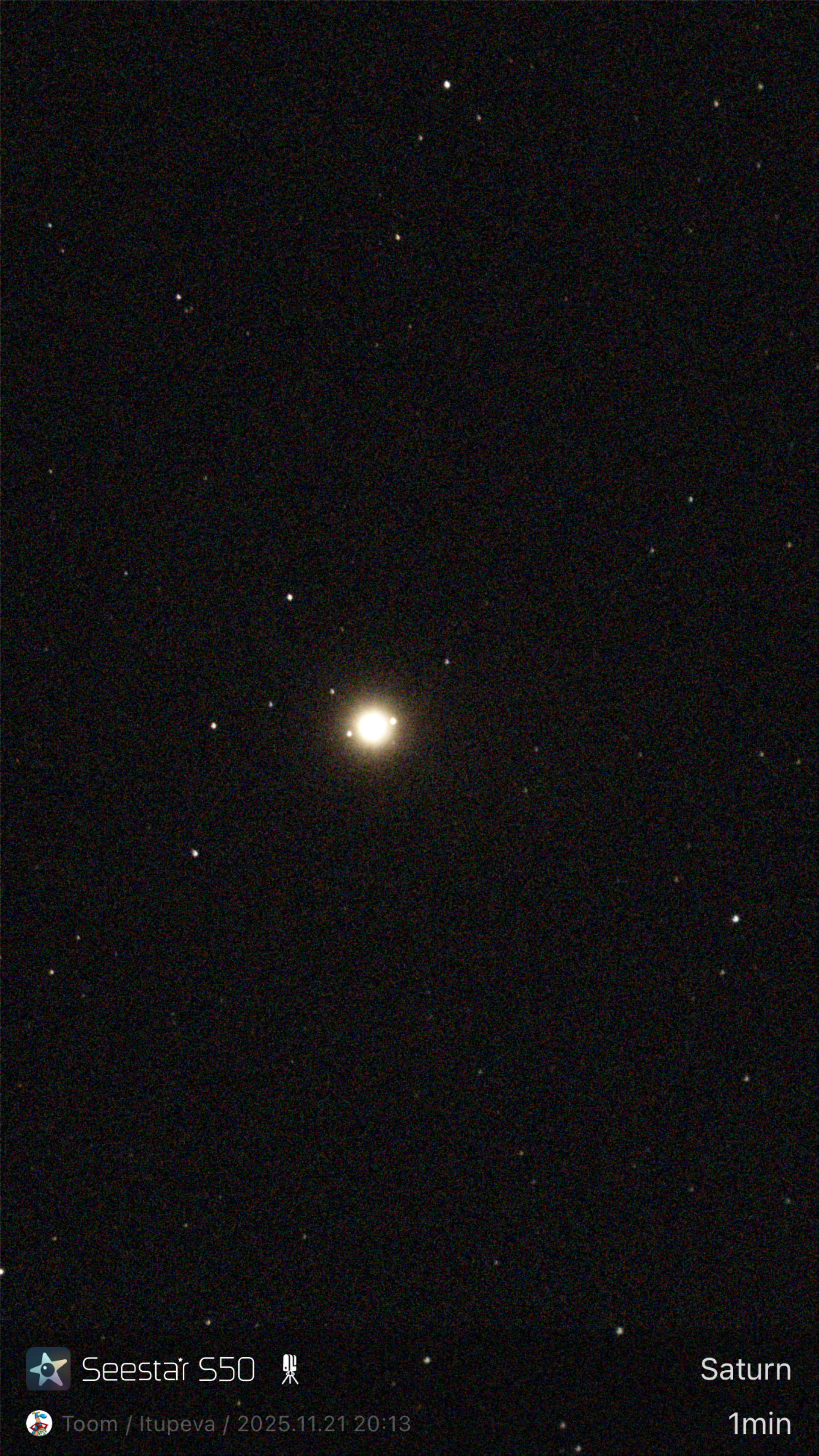 Stacked 1 Saturn 10.0s IRCUT 20251121 201336