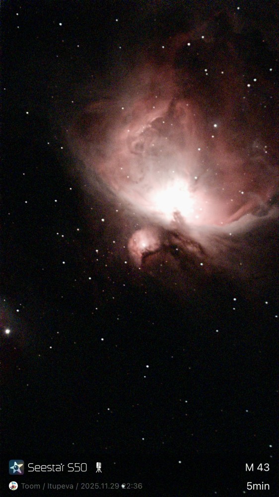 M43 - Nebulosa de De Mairan