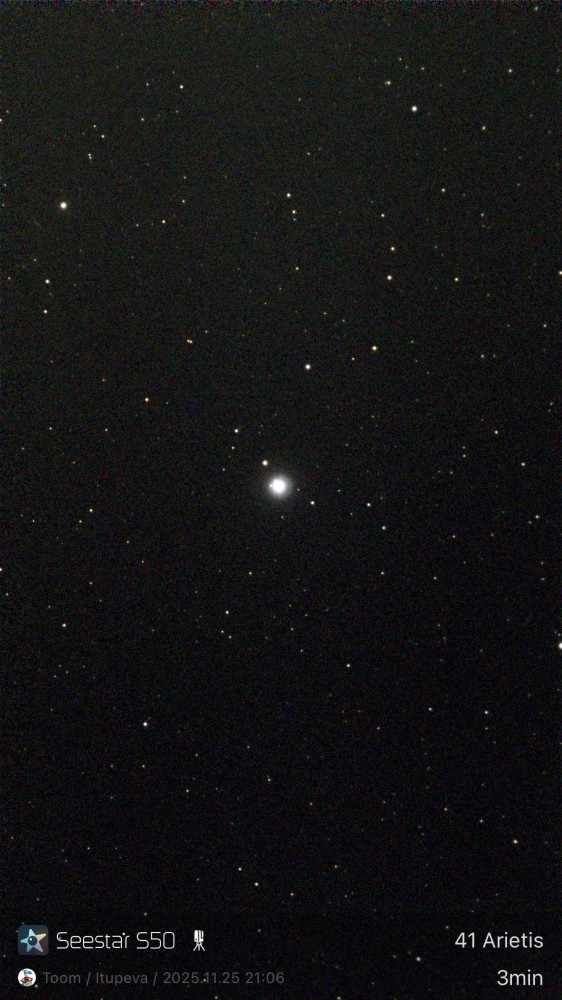 Stacked 17 41 Arietis 10.0s IRCUT 20251125 210627