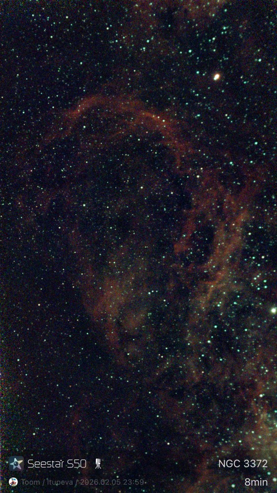 NGC 3372 - Nebulosa de Carina