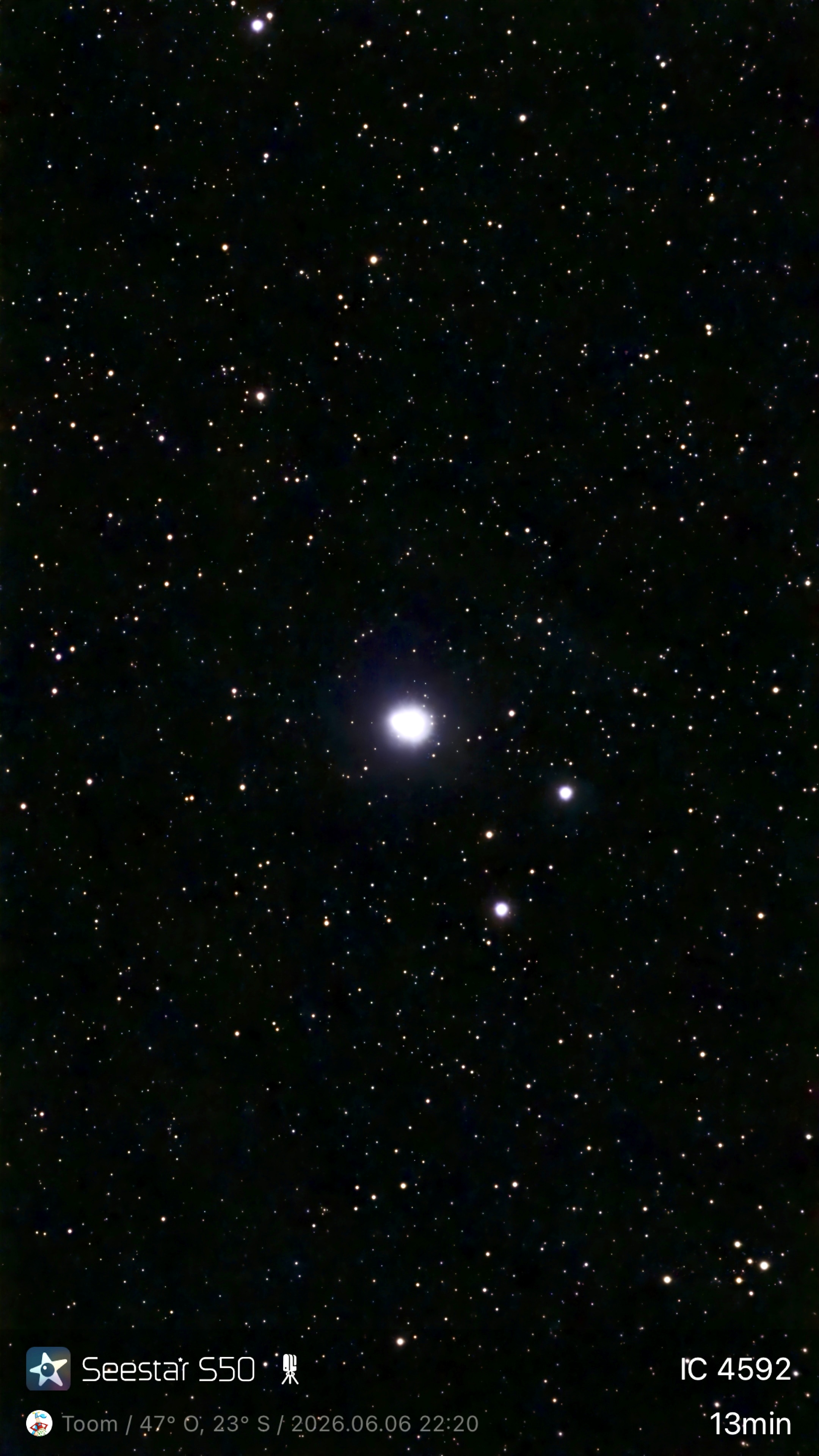 IC 4592 - Nebulosa Cabeça de Cavalo Azul