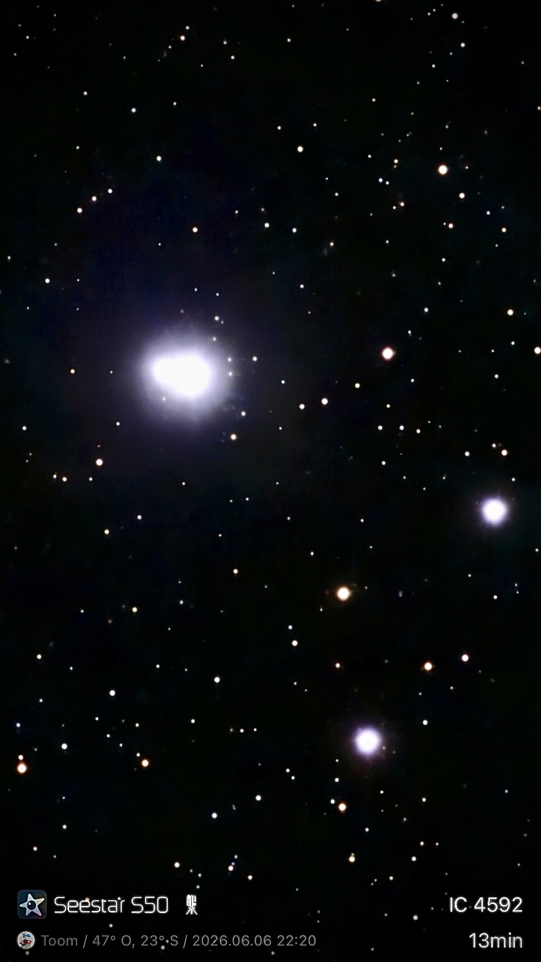 IC 4592 - Nebulosa Cabeça de Cavalo Azul