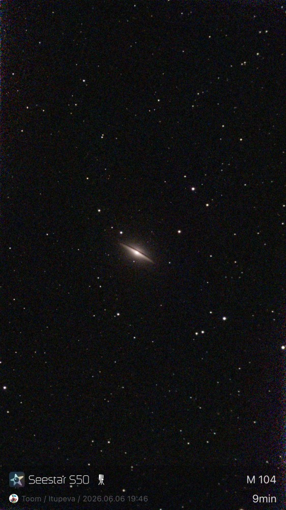 M104 - Galaxia do Sombrero