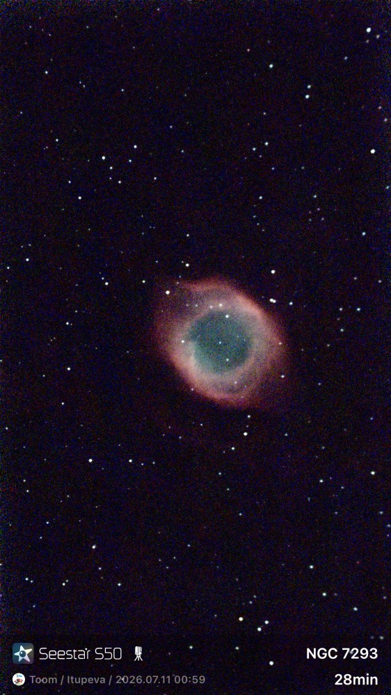 NGC 7293 - Nebulosa da Hélice