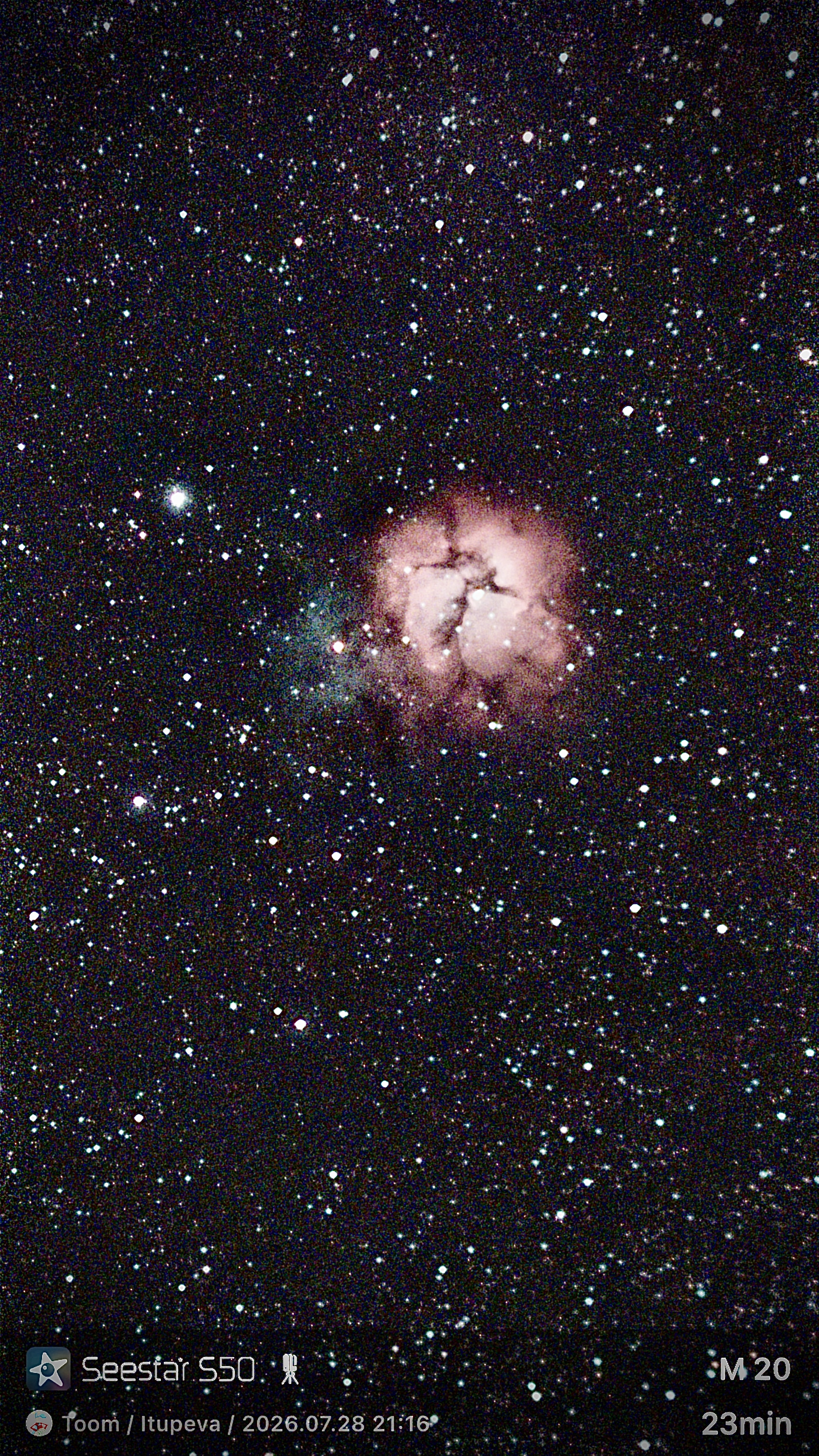 M20 - Nebulosa Trífida