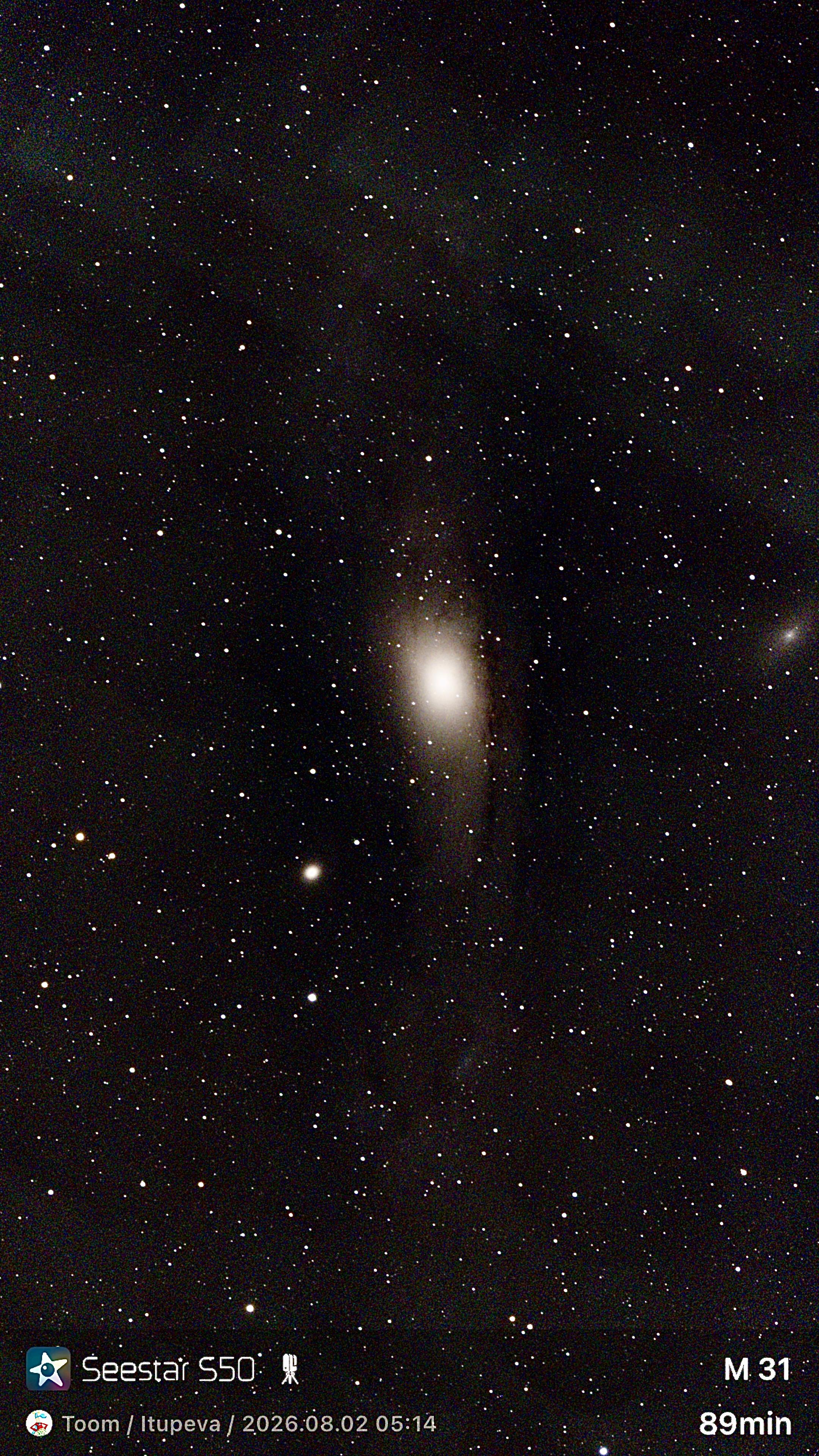 M31 - Galáxia de Andrômeda