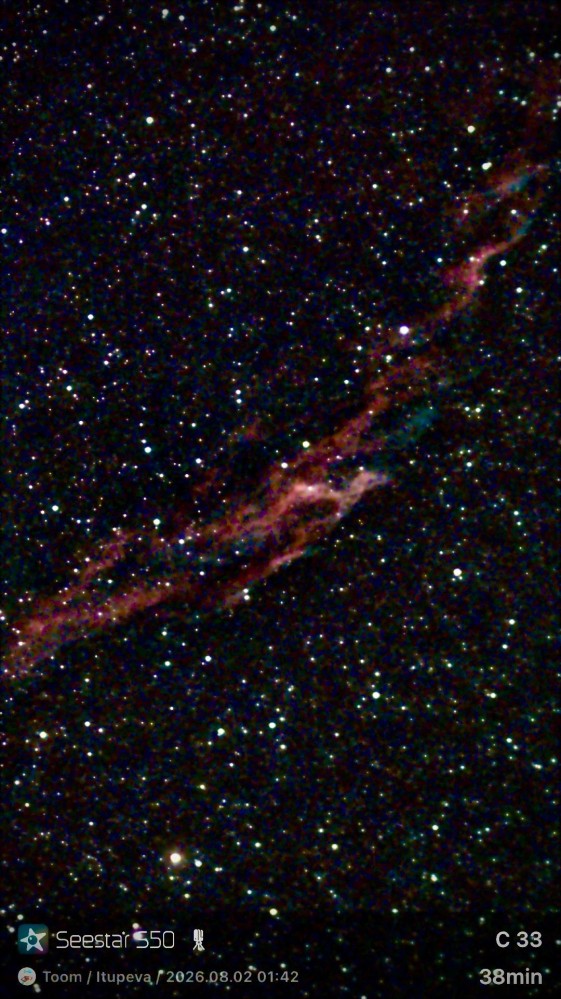 C33 - Nebulosa do Véu Oriental (ou NGC 6992)