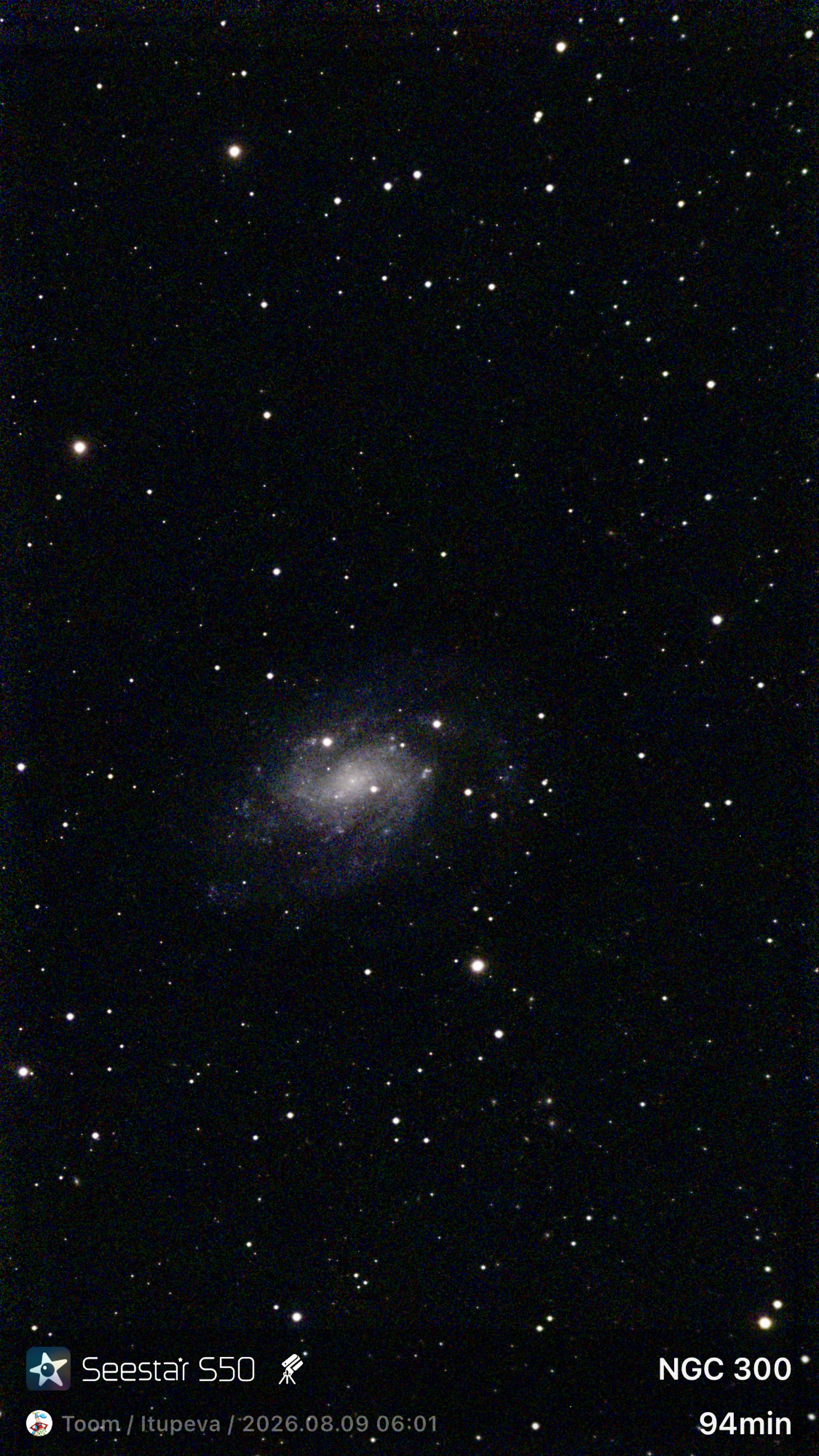 NGC 300 - Grupo do Escultor