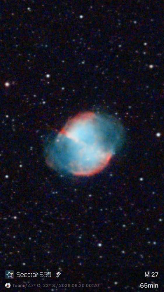 M 27 - Nebulosa do Haltere