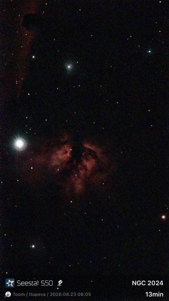 NGC 2024 - Nebulosa da Chama
