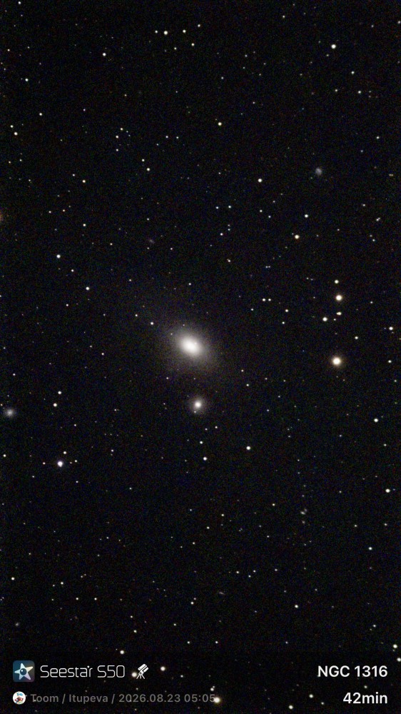 NGC 1316 também chamada de Fornax A